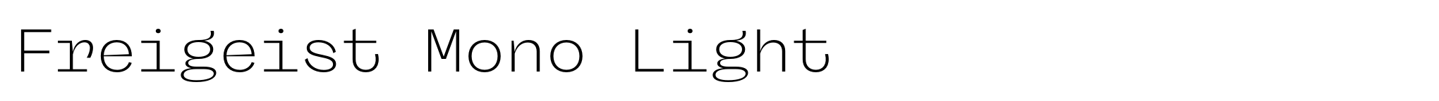 Freigeist Mono Light image